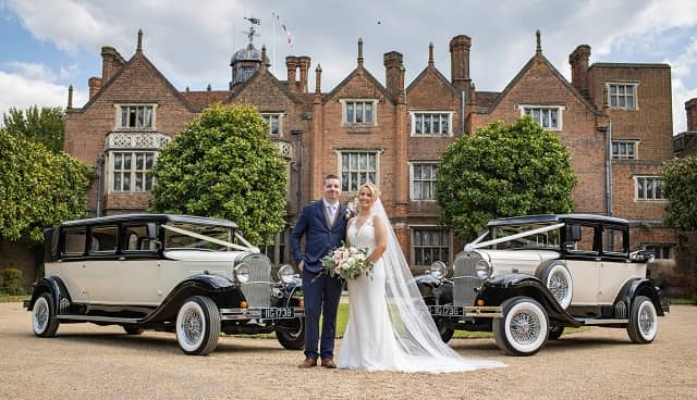 Badsworth and Bramwith wedding cars at the reception