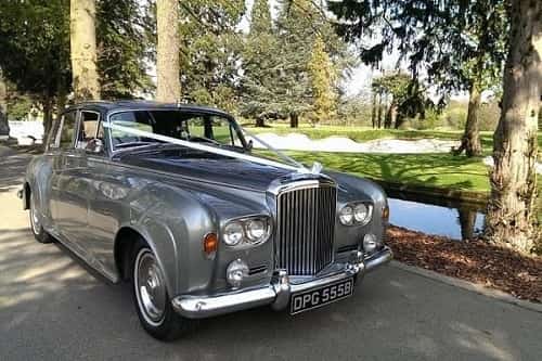 Silver Bentley S3 Wedding Car