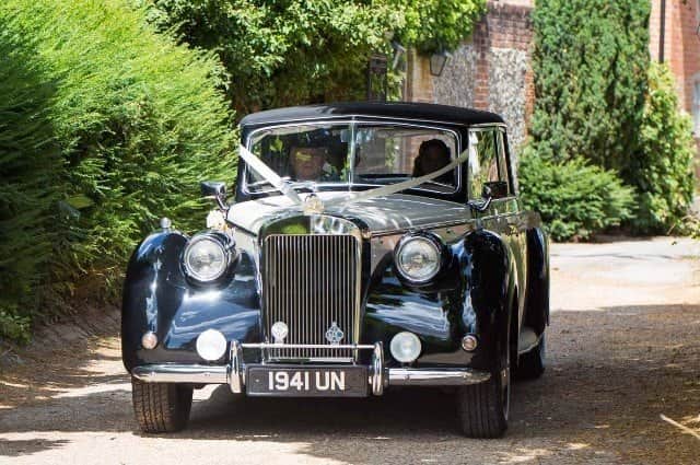 Royale Windsor wedding car front view