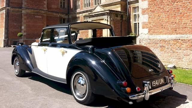 Royale Windsor rear view with hood down